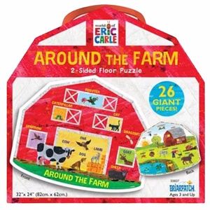 Briar Patch - Around the Farm 2-Sided Floor Puzzle